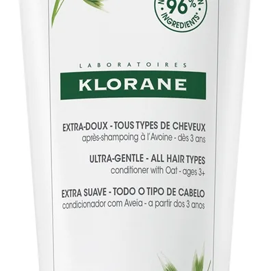 Klorane ULTRA-GENTLE Conditioner with Oat balsami hiusten selvittämistä helpottamaan 200 ml