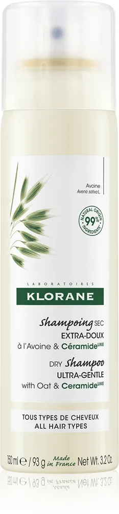 Klorane Ultra-Gentle Dry Shampoo with Oat & CeramideLIKE 150 ml