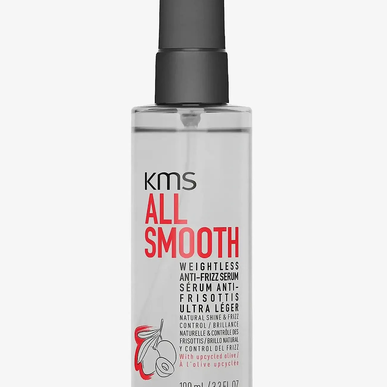 KMS All Smooth Weightless Anti-frizz Serum kevyt seerumi pörröisyyden ehkäisyyn 100 ml