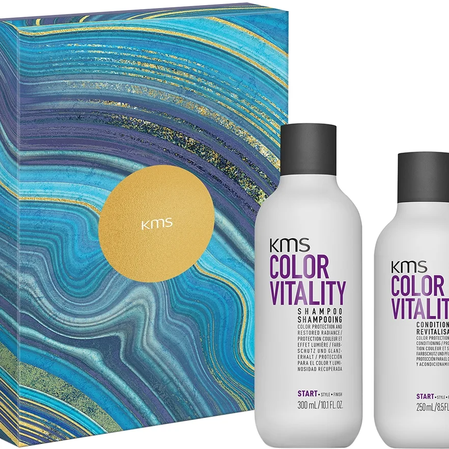 KMS Color Vitality Duo Set lahjasetti värjätyille hiuksille