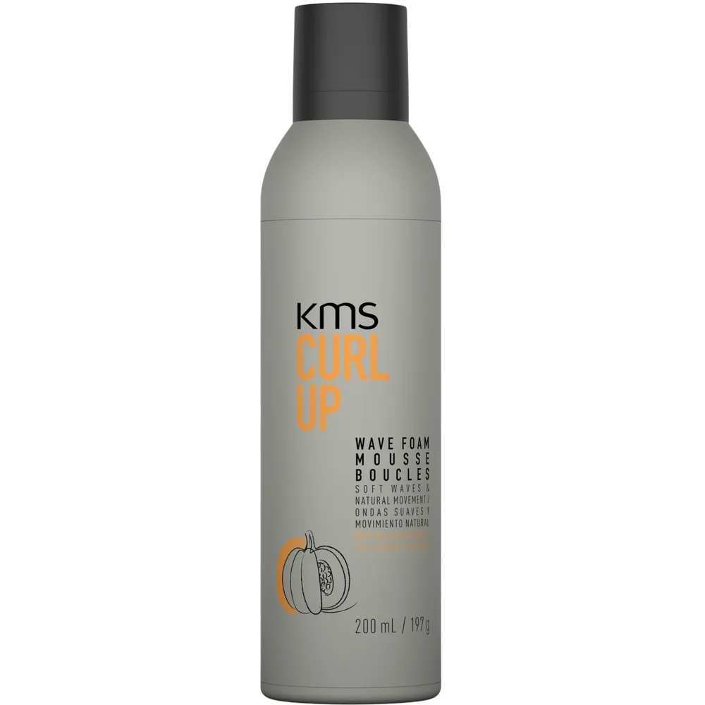 KMS Curl Up Wave Foam Mousse Boucles - 200 ml