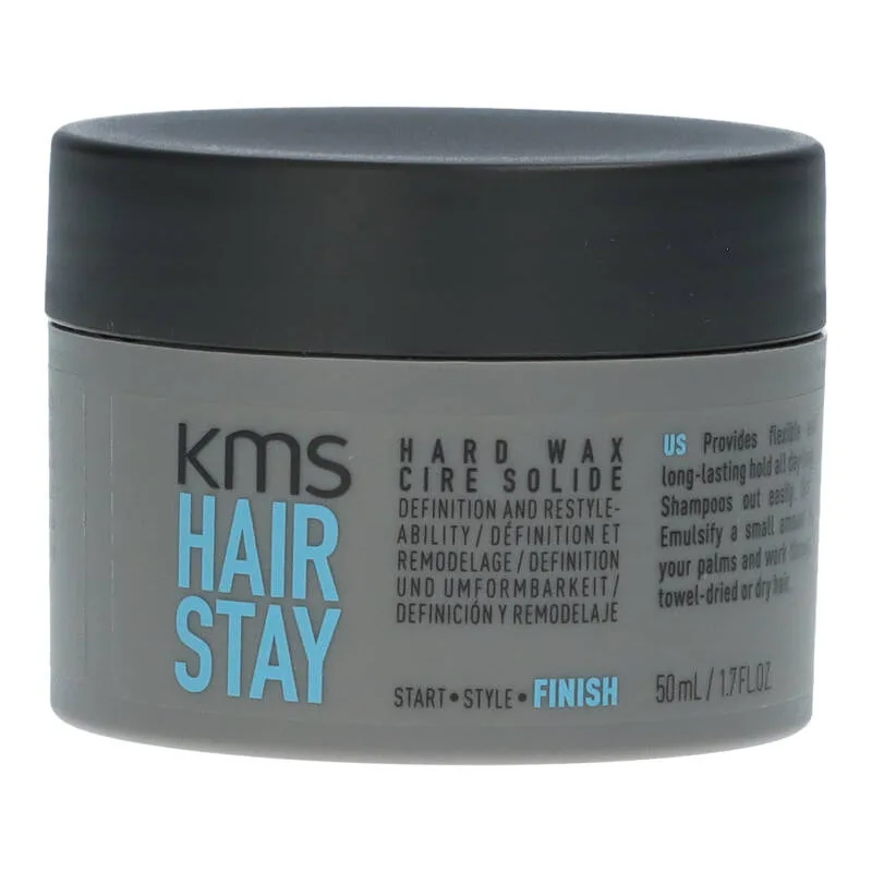 KMS HairStay Hard Wax (U) 50 ml
