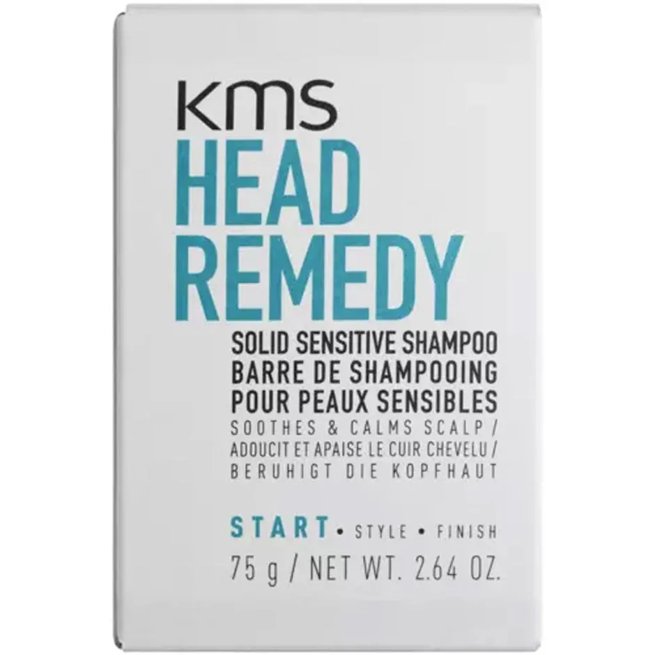 KMS Head Remedy Solid Shampoo schampotvål för känslig hårbotten 75 g