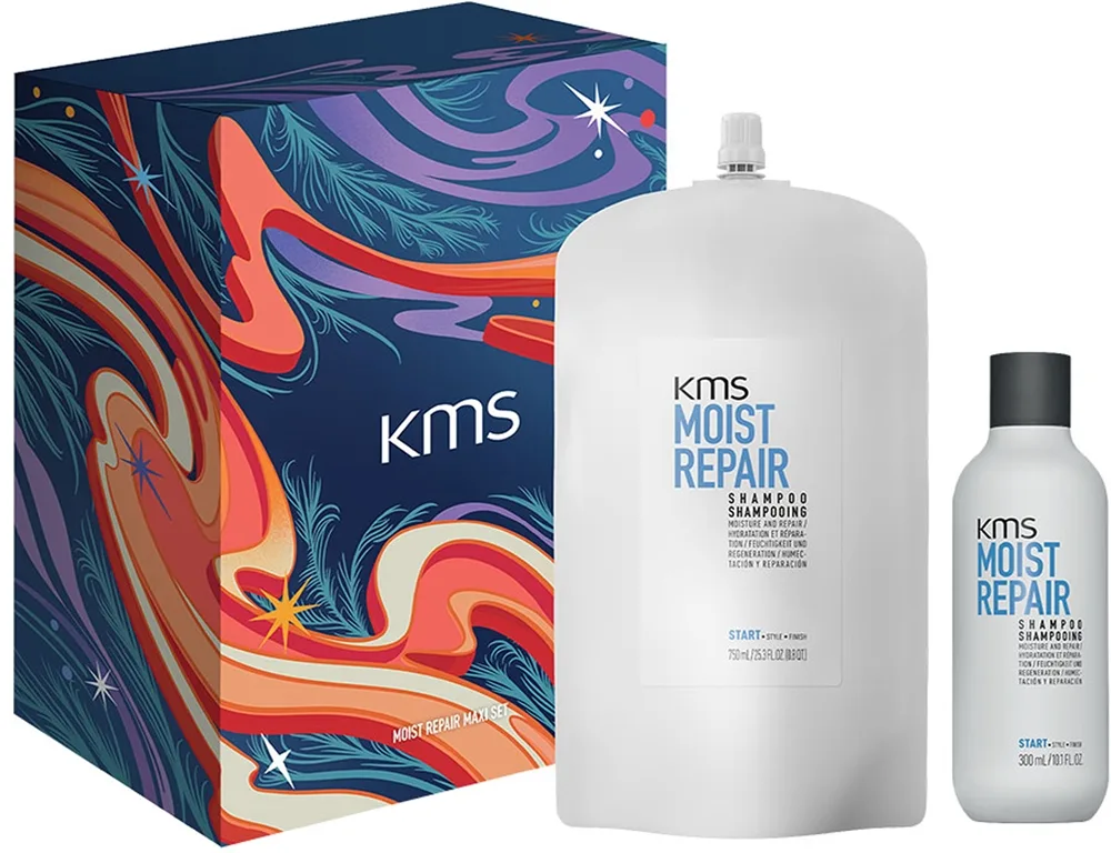 KMS Moist Repair Maxi Set lahjasetti kosteuttava vaikutus