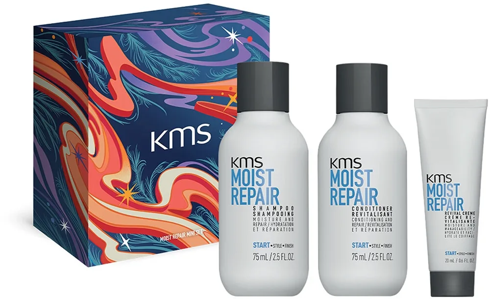 KMS Moist Repair Mini Set lahjasetti ravitsemaan ja kosteuttamaan