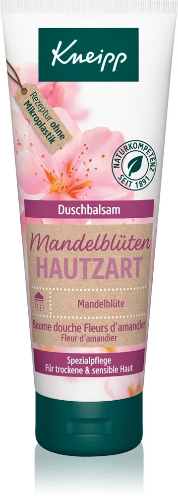 Kneipp Almond Blossom hoitava suihkugeeli matkapakkaus 75 ml