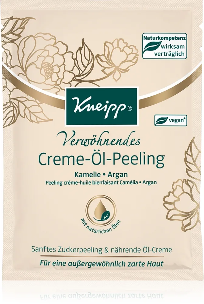 Kneipp Argan Secret vartalokuorinta sisältää arganöljyä 40 ml