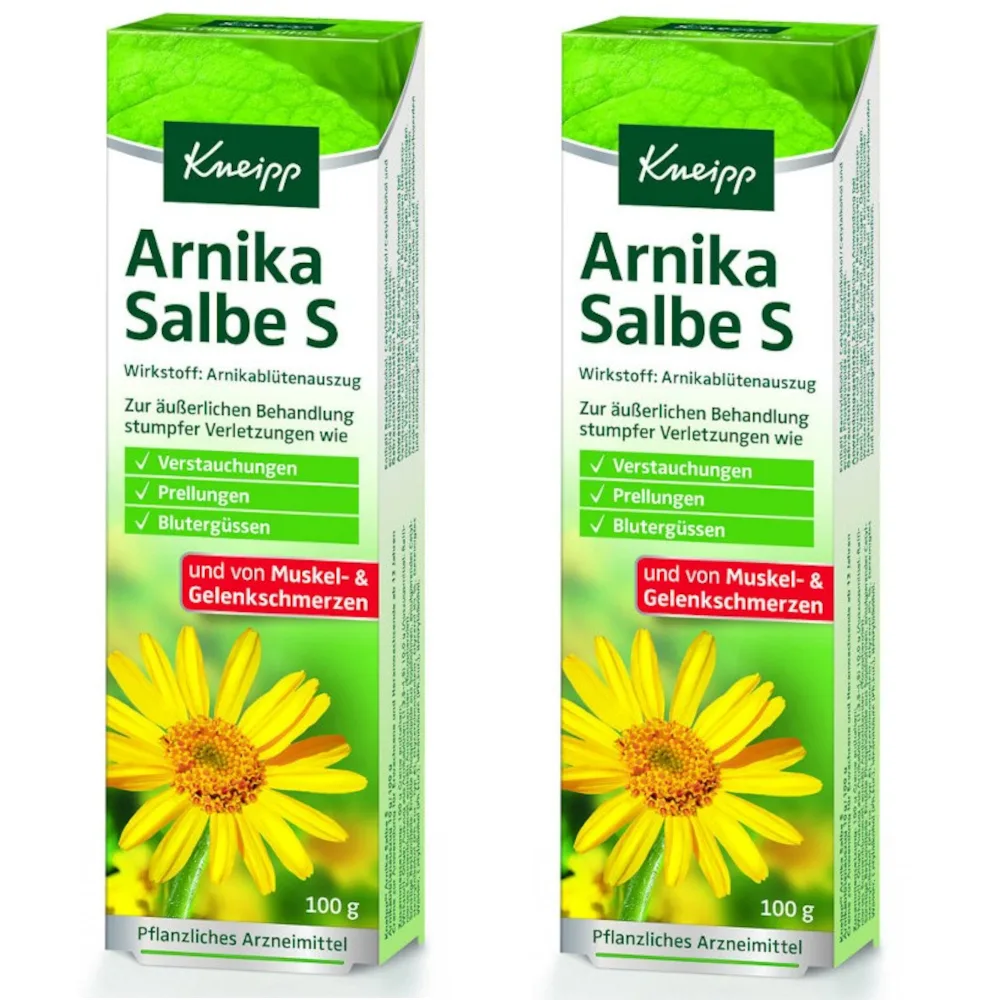 Kneipp Arnika Salbe S Doppelpack 2X100 g Salbe