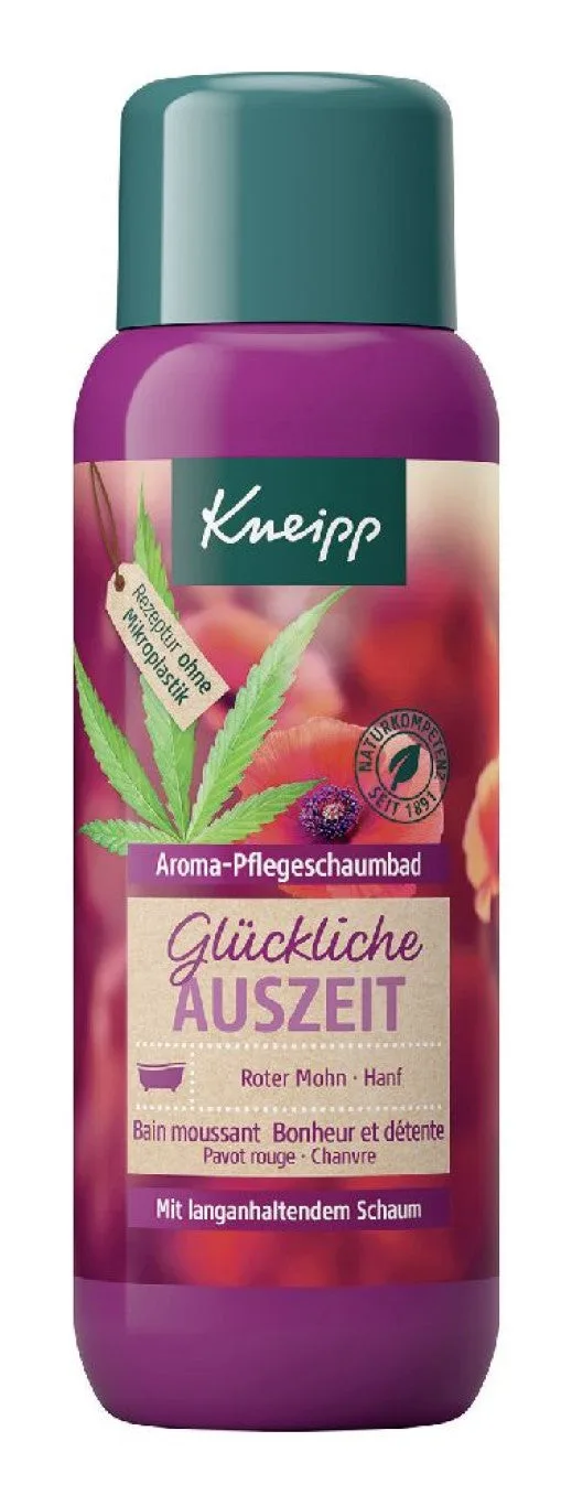 Kneipp Aroma Pflegeschaumbad Glückliche Auszeit 400 ml - Badezusatz