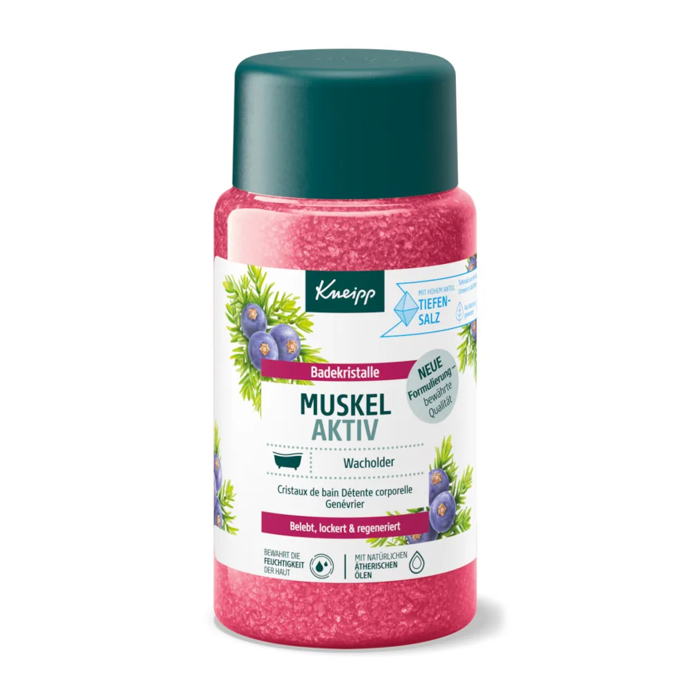 Kneipp Badekristalle MUSKEL AKTIV 600 g Salz