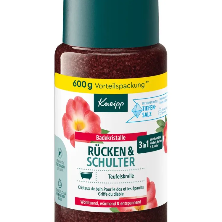 Kneipp Badekristalle RÜCKEN & SCHULTER Teufelskralle 600 g
