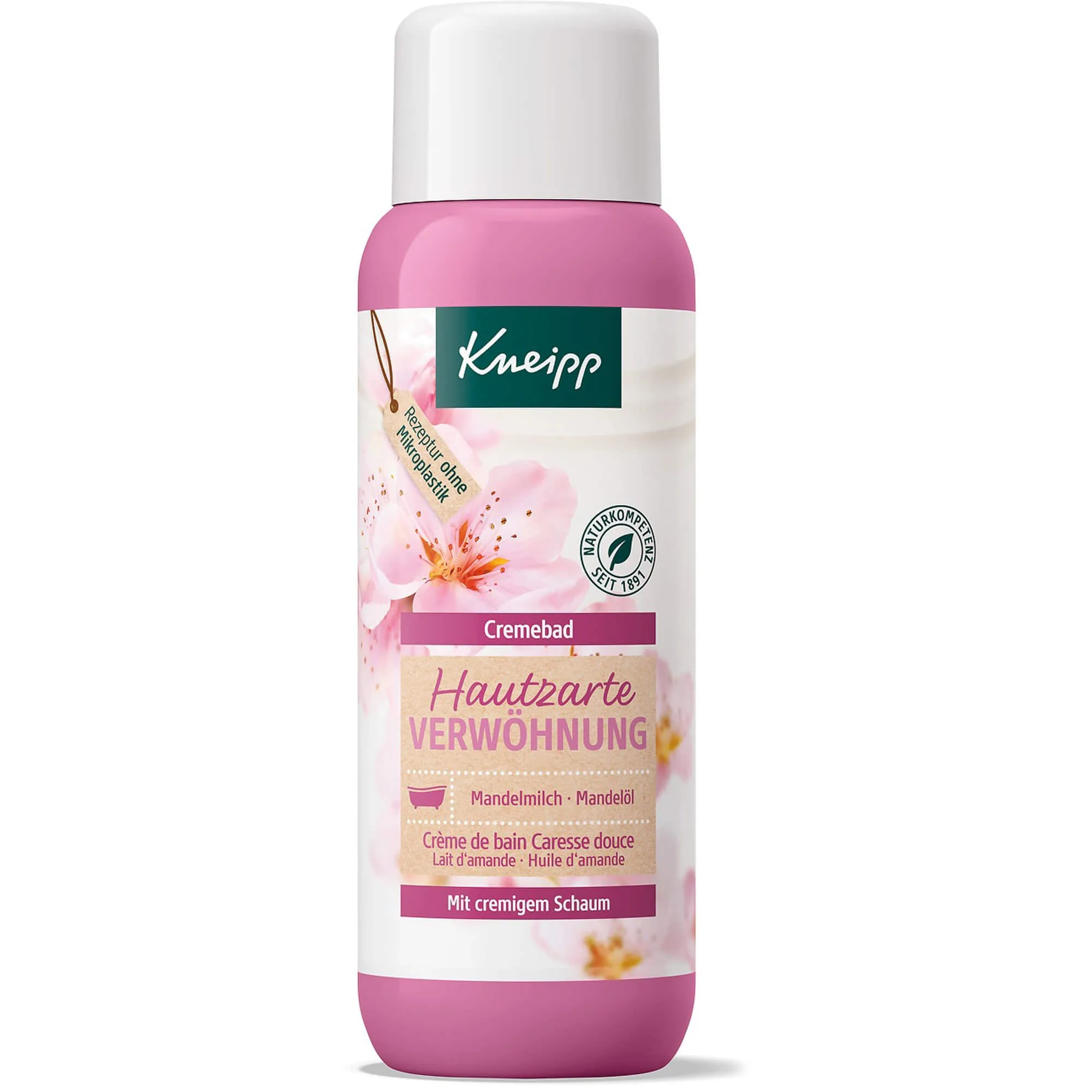 Kneipp Cremebad Hautzarte Verwöhnung 400 ml - Zur Körperpflege