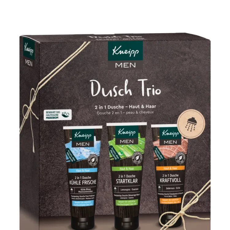 Kneipp Dusch-Trio Männer 3X75 ml Kombipackung