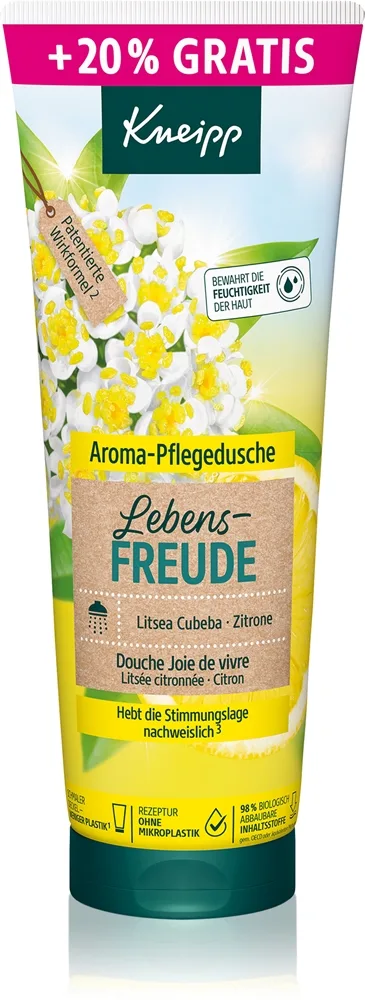 Kneipp Enjoy Life Energigivande dusch-gel Litsea Cubeba & Lemon 240 ml