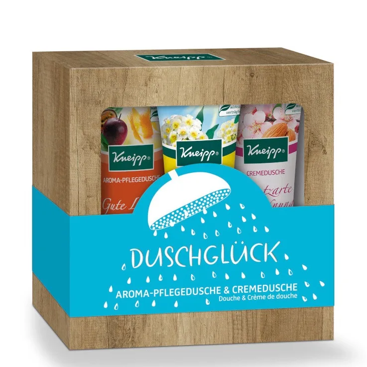 Kneipp Geschenkpackung DUSCHGLÜCK 3X75 ml Duschgel