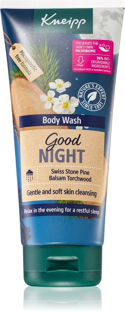 Kneipp Good Night Brusegel Swiss Stone Pine & Balsam Torchwood 200 ml