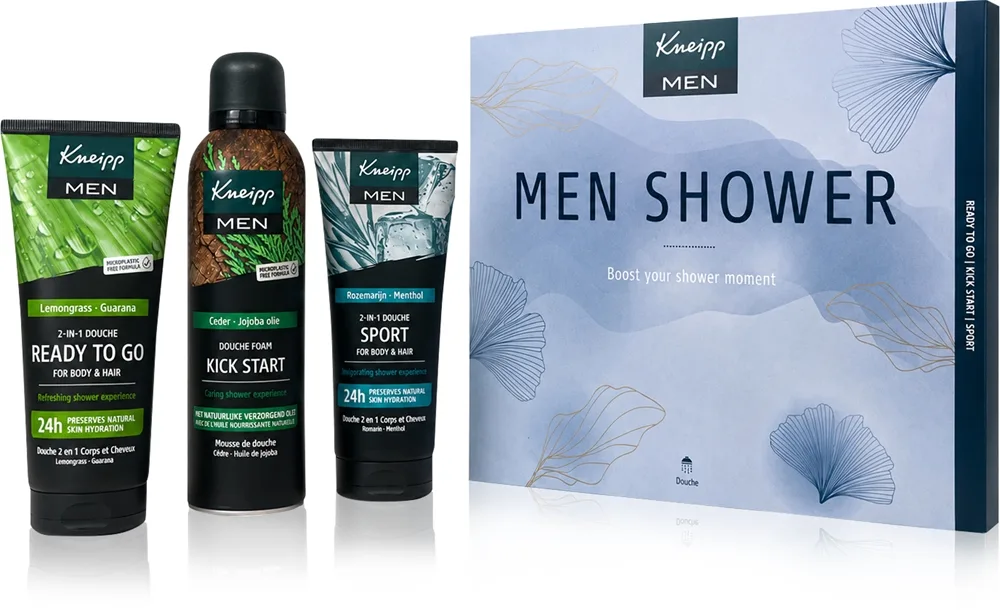 Kneipp Men Men Shower lahjasetti miehille