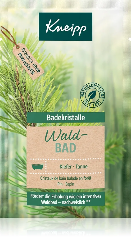 Kneipp Mindful Forest Avslappnande badsalt 60 g