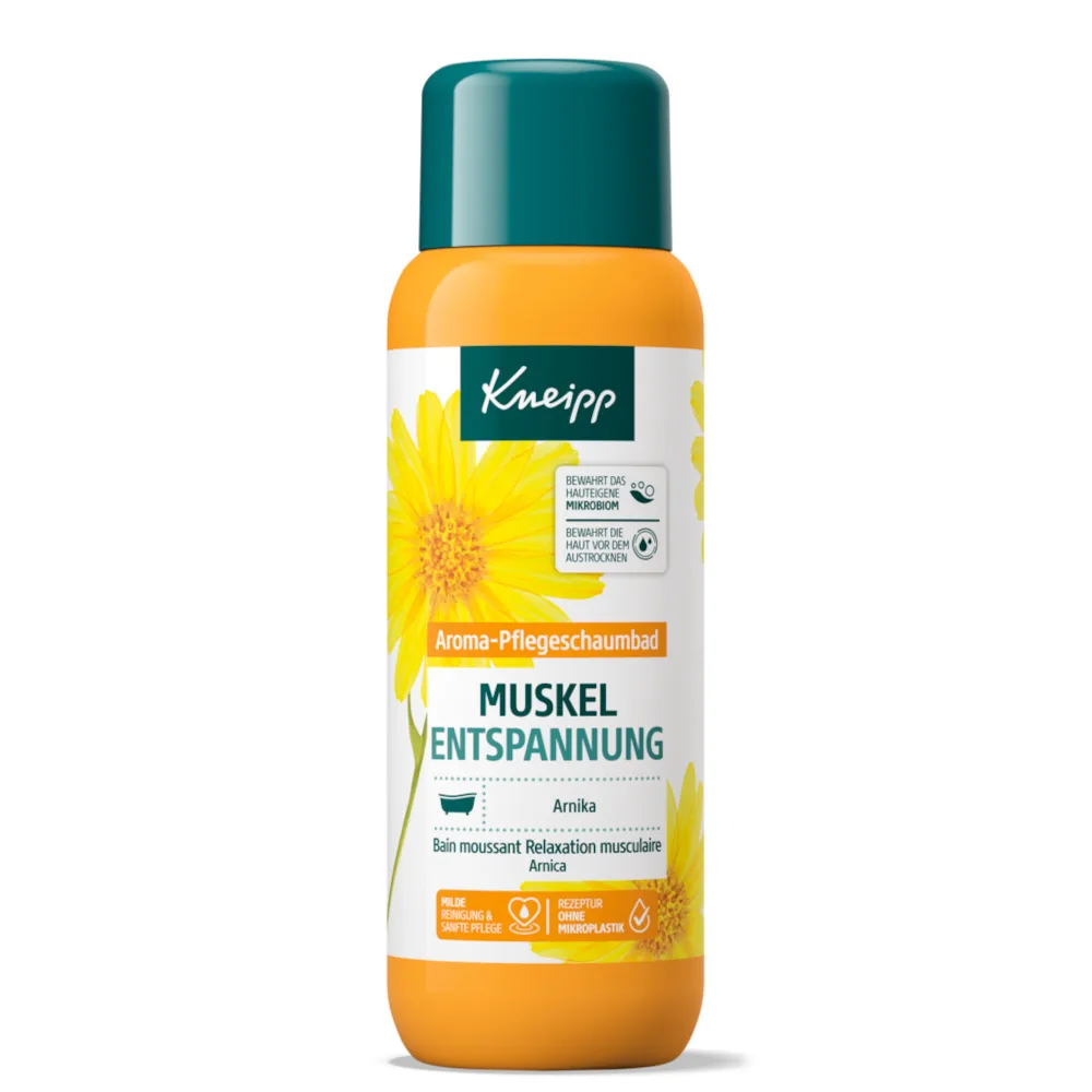 Kneipp Muscle Relaxation kylpyvaahto väsyneille lihaksille 400 ml