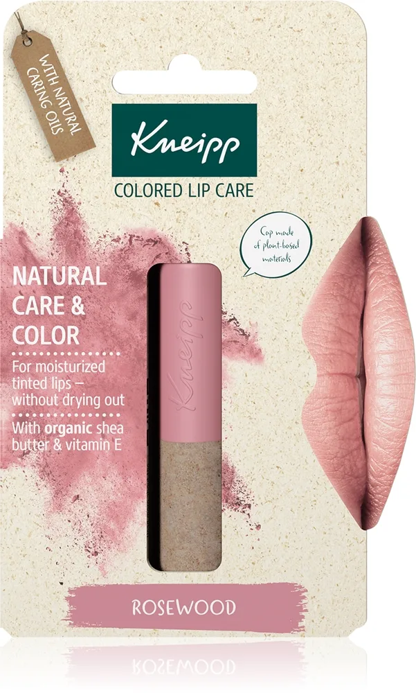 Kneipp Natural Care & Color sävyttävä huulibalsami sävy Natural Dark Nude 3.5 g