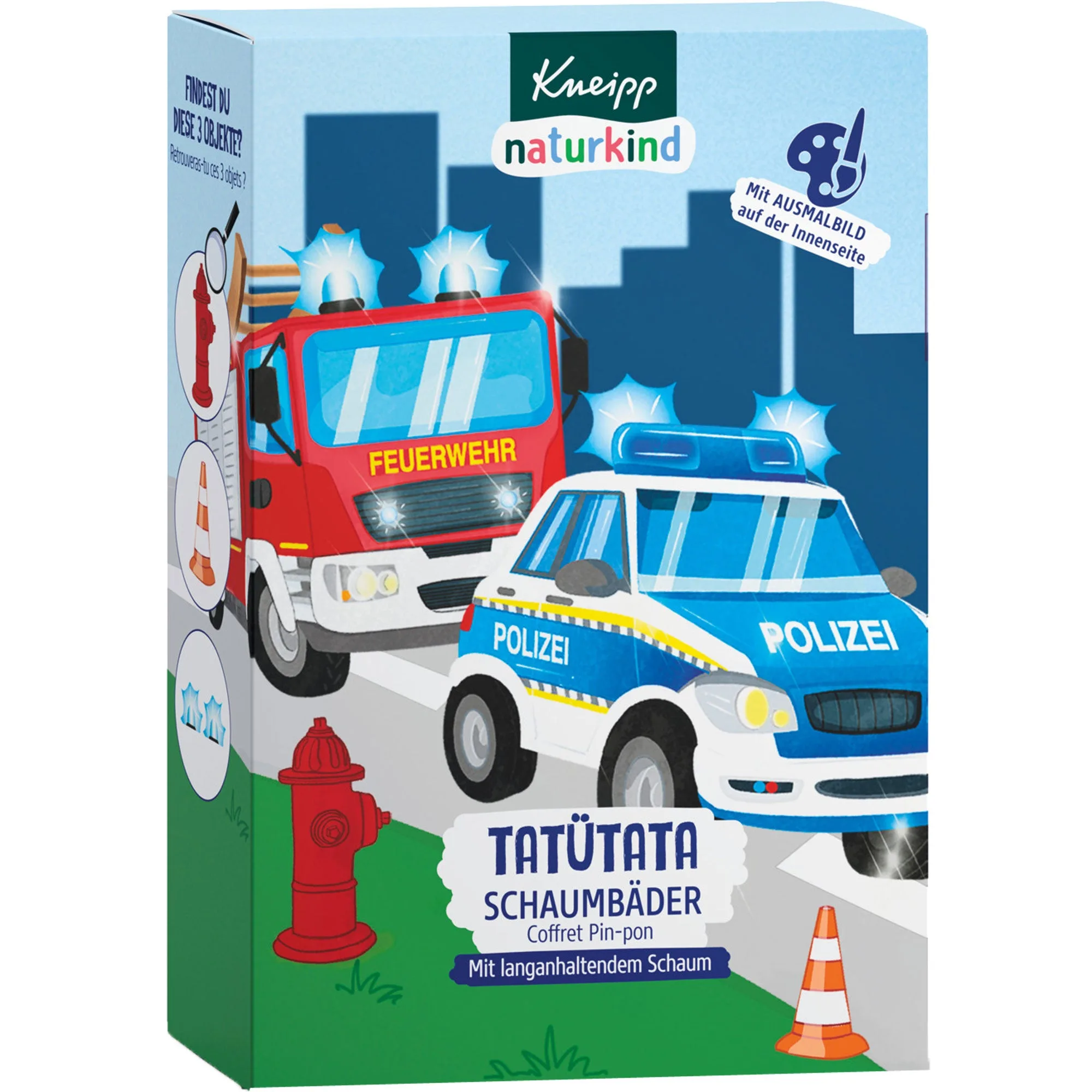 Kneipp naturkind TATÜTATA Geschenkset, 120 ml Badezusatz