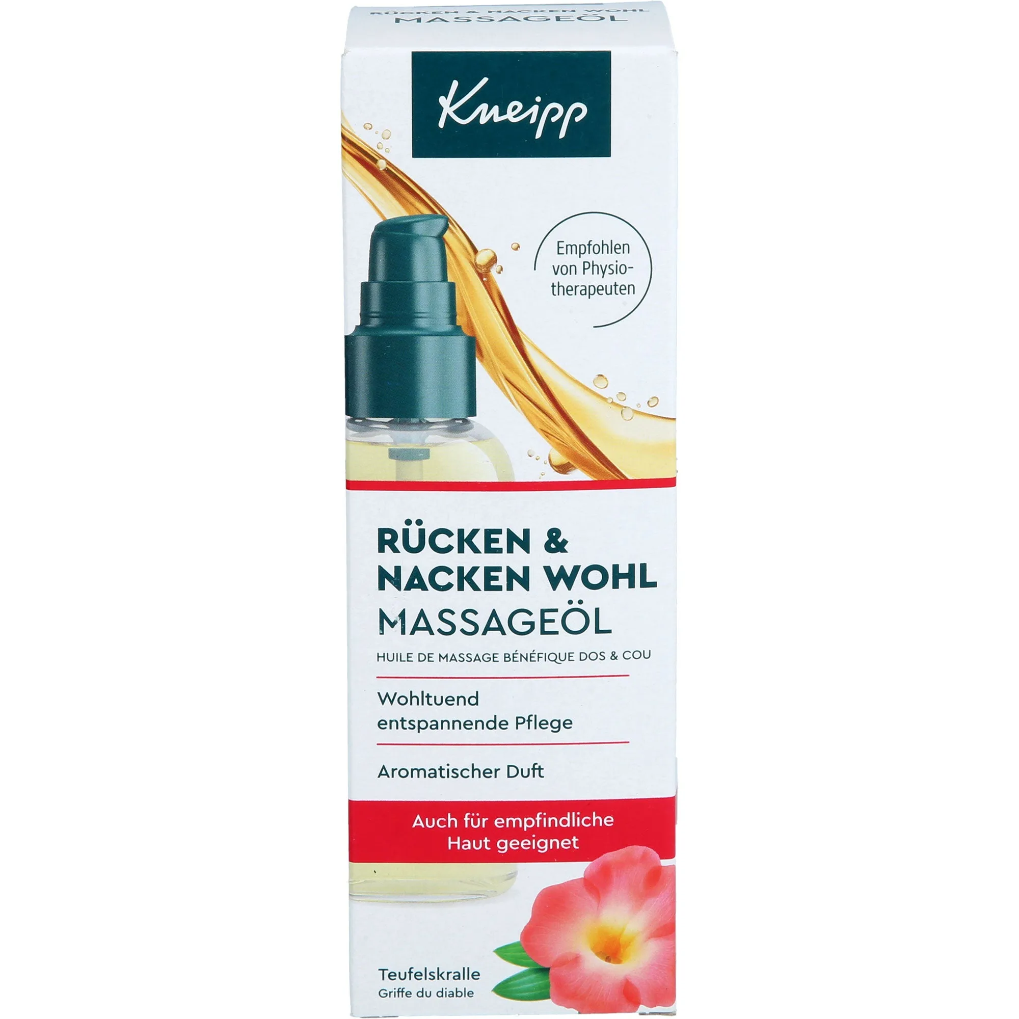 Kneipp RÜCKEN & NACKEN WOHL MASSAGEÖL 100 ml Öl