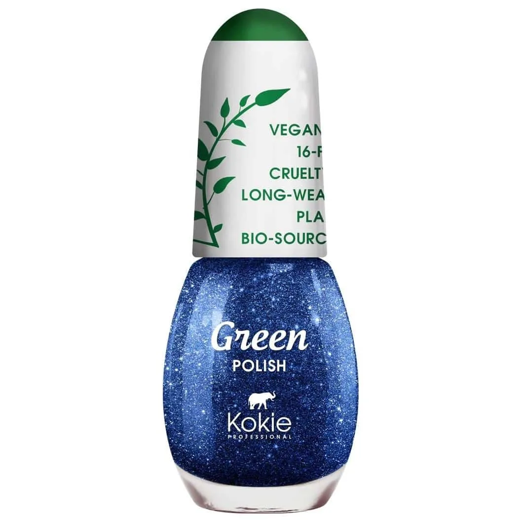Kokie Green Nail Polish - Skinny Dip