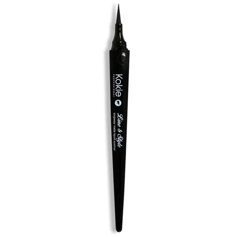 Kokie Cosmetics Line & Style Liquid Eyeliner Jet Black
