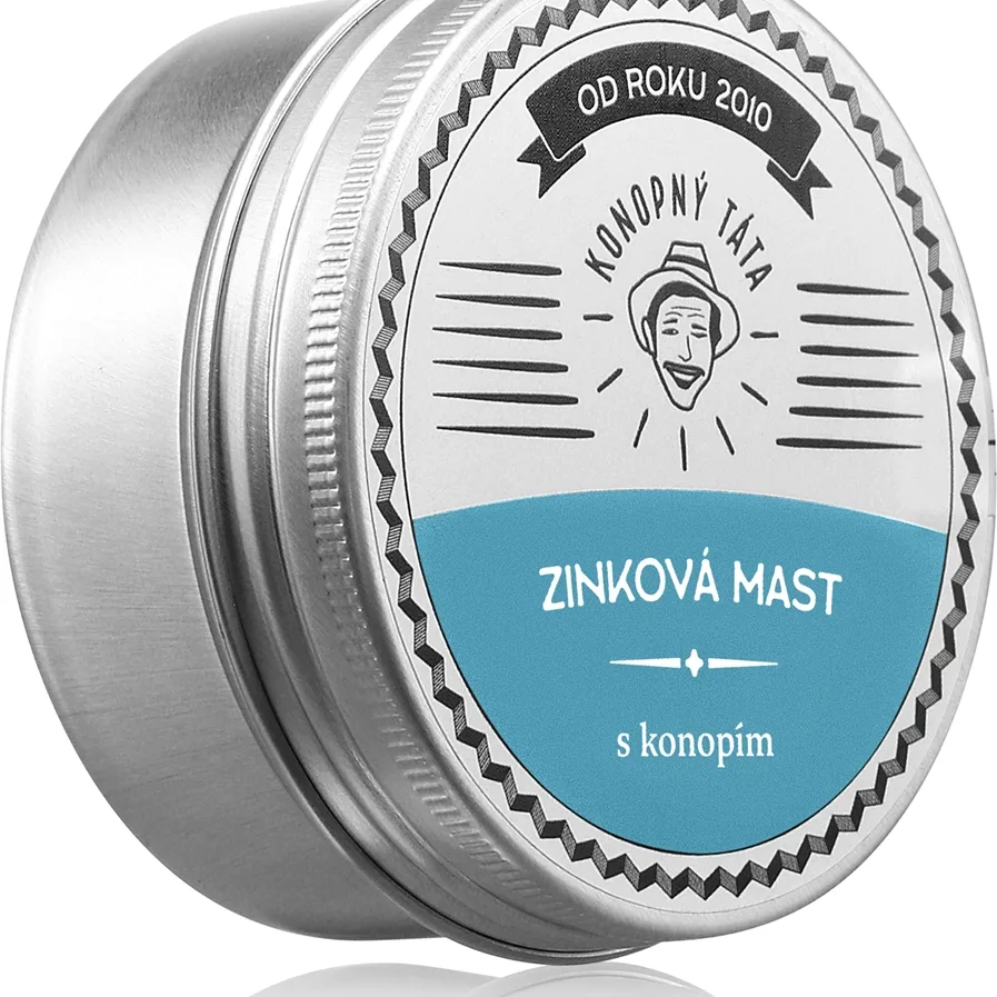 Konopný táta Zinc zinksalva 80 ml