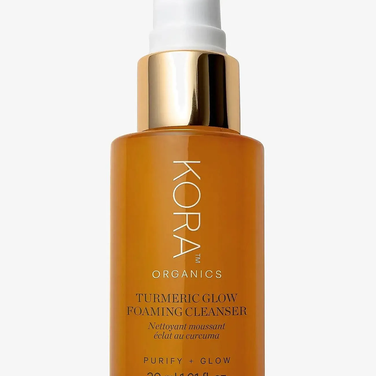 KORA Organics Turmeric Glow Foaming Cleanser (30 ml)