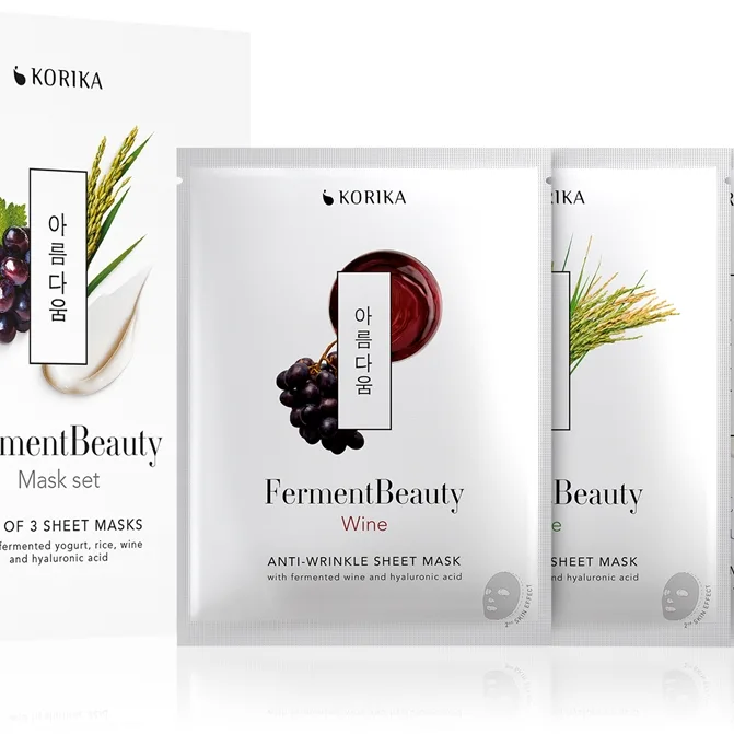 KORIKA FermentBeauty Mask Set Set med ansiktsmasker