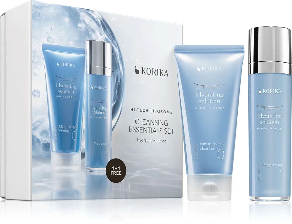 KORIKA HI-TECH LIPOSOME Cleansing Essentials Set Återfuktande rengöringsset