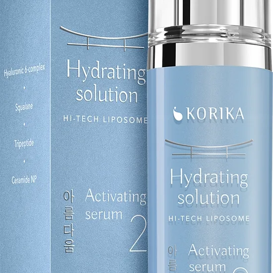 KORIKA HI-TECH LIPOSOME Hydrating solution Activating serum Intensivt fuktgivande serum 30 ml