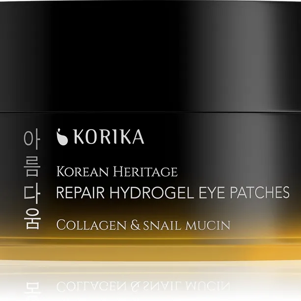 KORIKA Korean Heritage Collagen & Snail Mucin Repair Hydrogel Eye Patches hydrogel-inlägg 60 st.