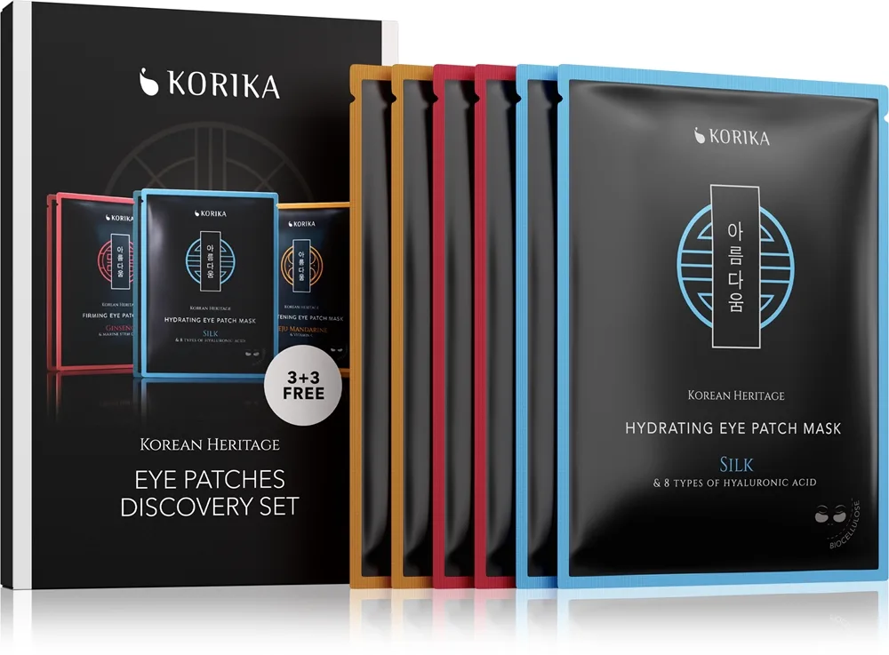 KORIKA Korean Heritage Eye Patches Discovery Set setti silmiin