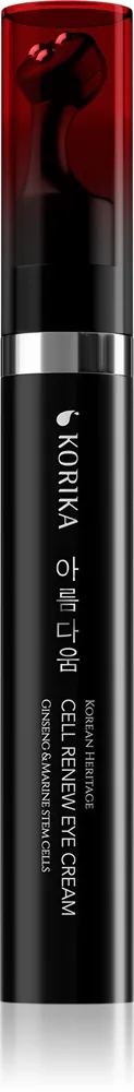 KORIKA Korean Heritage Ginseng & Marine Stem Cells Cell Renew Eye Cream Återfuktande kräm mot åldrande för ögonen 15 ml