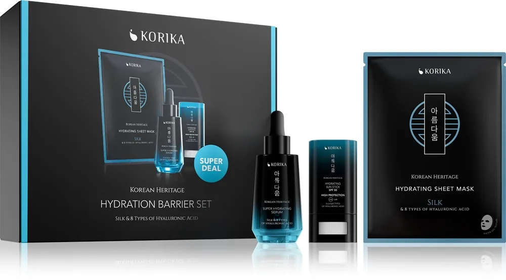 KORIKA Korean Heritage Hydration Barrier Set fugtgivende sæt til at styrke hudbarrieren