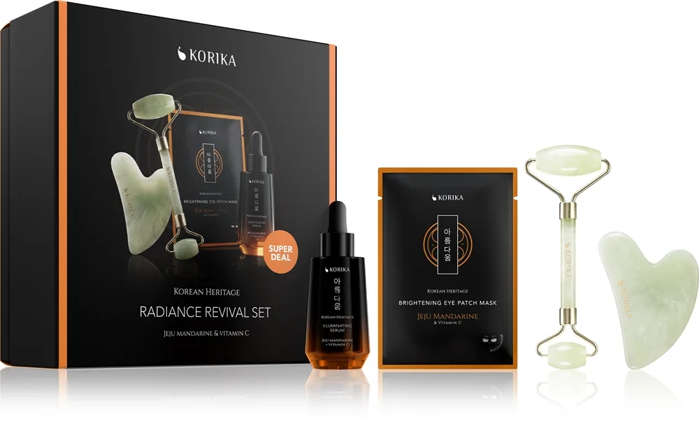KORIKA Korean Heritage Radiance Revival Set glødgivende og revitaliserende sæt