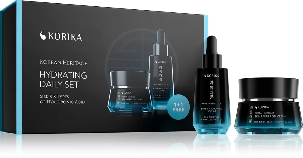 KORIKA Korean Heritage Super Hydrating Daily Set 2 pcs intensivt fugtgivende sæt til om dagen