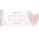 KORIKA Tools Gua Sha Green Jade Stone massagehjälpmedel för ansikte Gua Sha Quartz Pink 1 st.