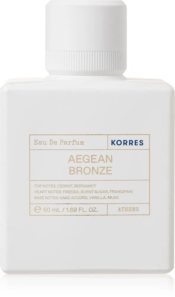 Korres Aegean Bronze Eau de Parfum naisille 50 ml