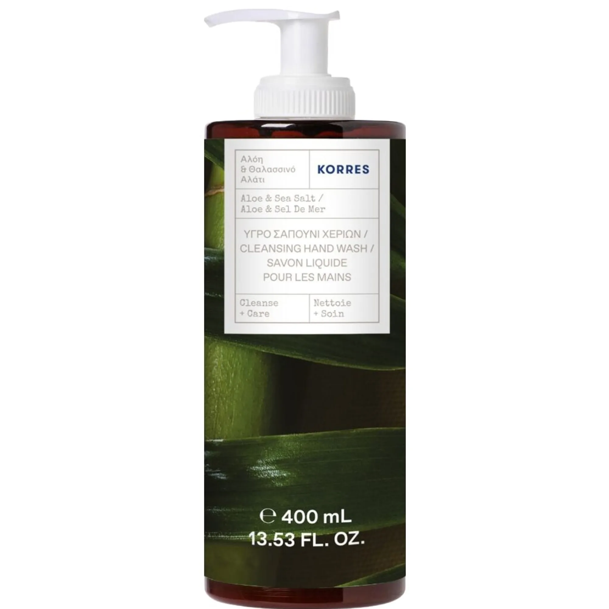 KORRES Aloe & sea salt flytande handtvål Flytande tvål