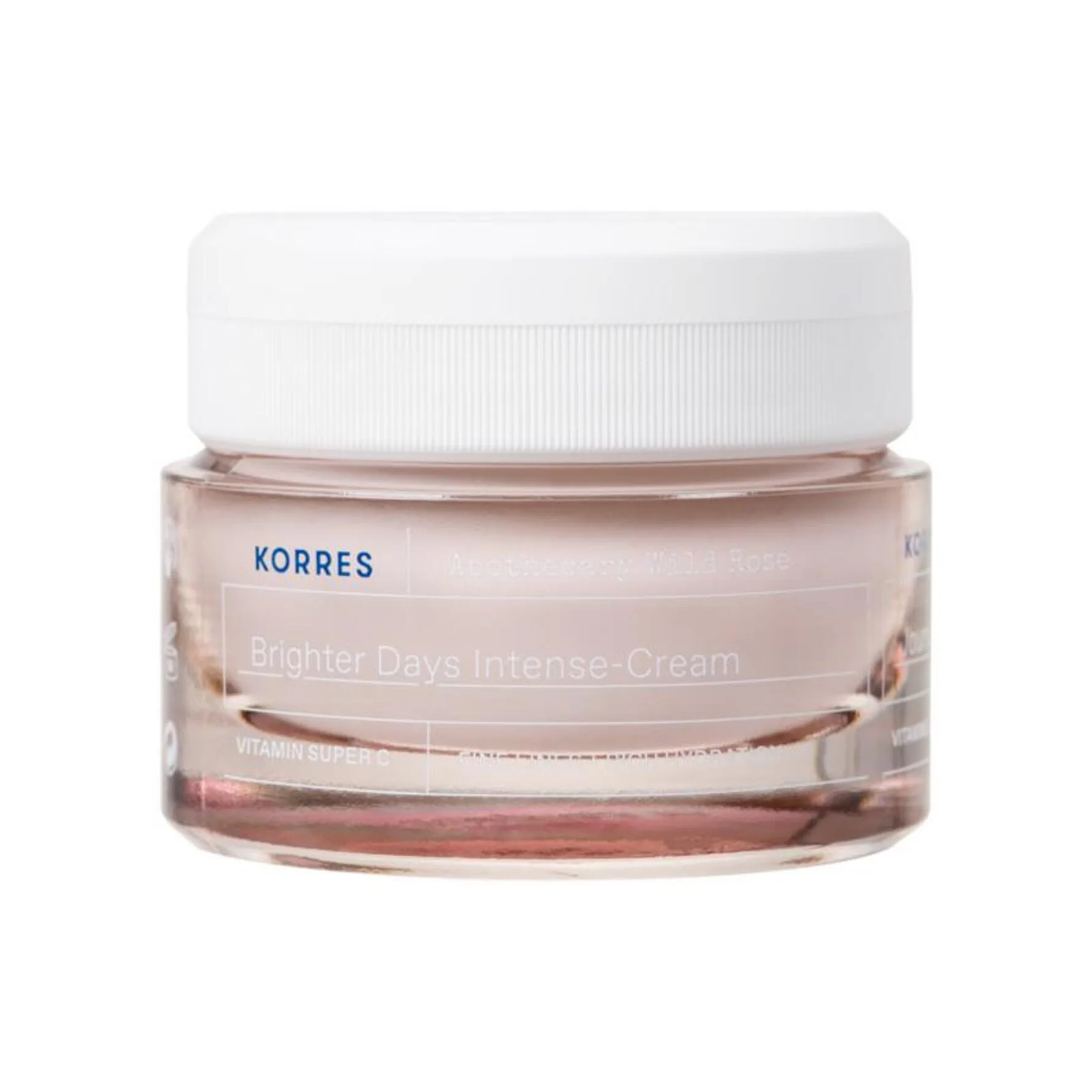 Korres Wild Rose Illuminerande dagkräm för torr hud 40 ml