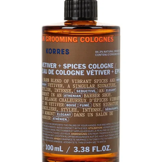 Korres Athenian Grooming Eau de Cologne för män 100 ml