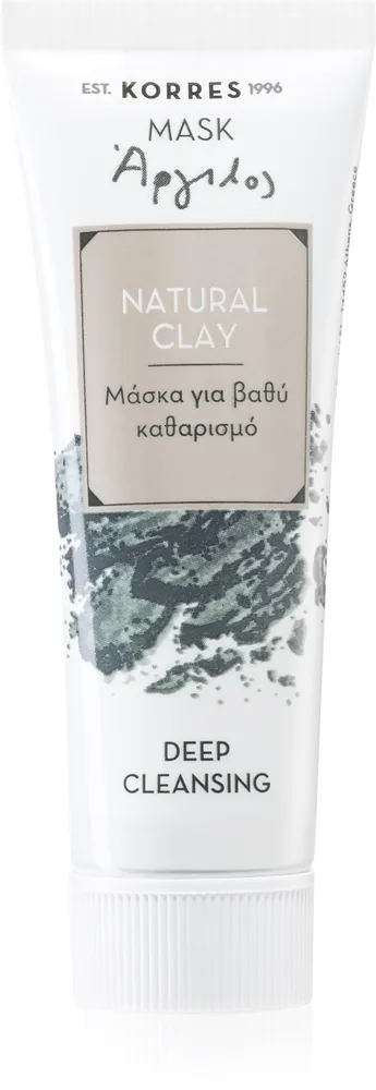Korres Natural Clay Dybderensende maske 18 ml