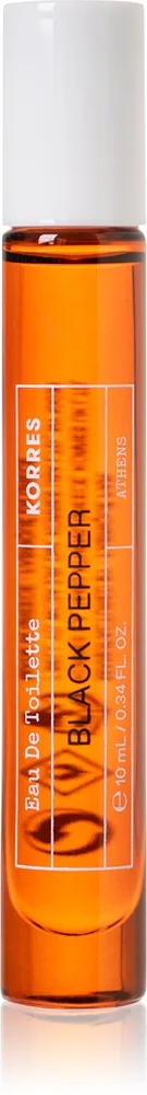 Korres Black Pepper Eau de Toilette -tuoksu miehille 10 ml