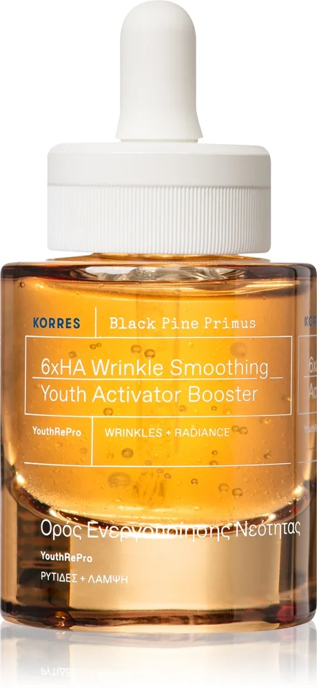 Black Pine Primus 6xHA Wrinkle Smoothing Youth Activator Booster Serum, 30ml