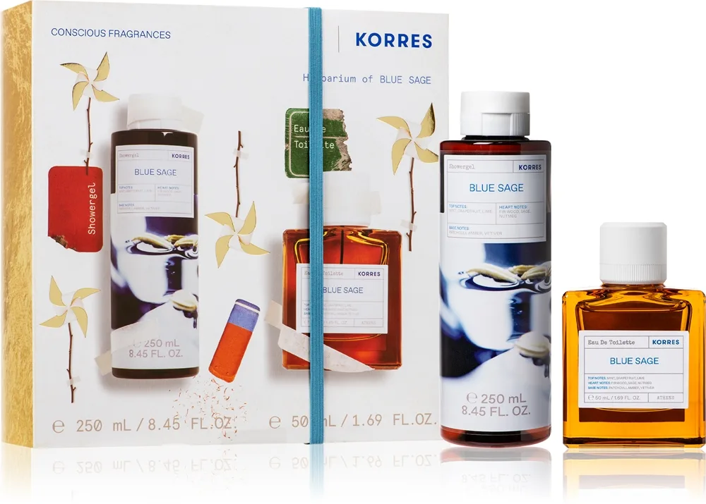Korres Blue Sage Presentförpackning unisex parfymerat