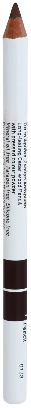 Korres Cedar Wood Långvarig ögonbrynspenna Skugga 01 Dark Shade 1.29 g