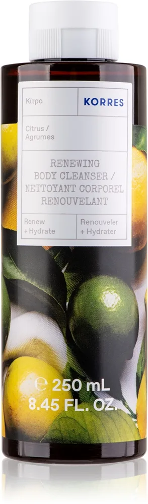 Korres Citrus Energigivende brusegel 250 ml